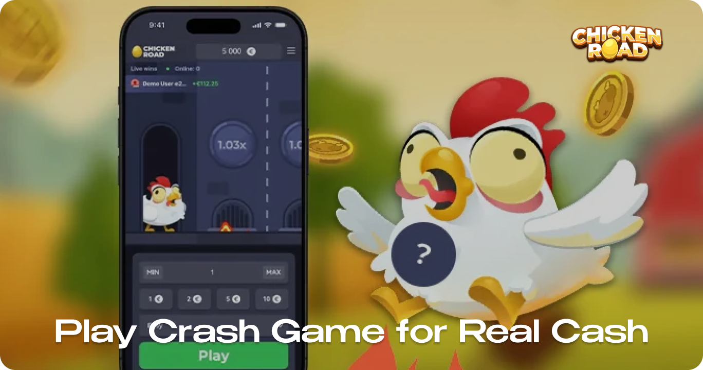 Play Chicken Road Game for Real Cash (INR) in India